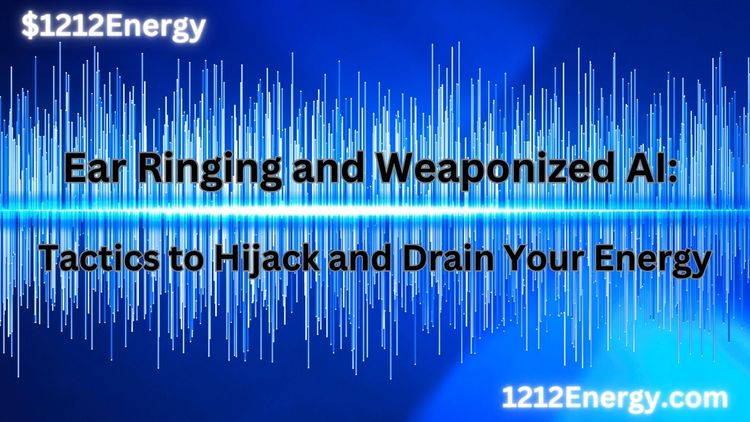 Ear Ringing and Weaponized AI: Tactics Used to Hijack and Drain Your Energy